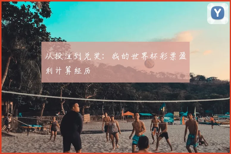 从投注到兑奖：我的世界杯彩票盈利计算经历