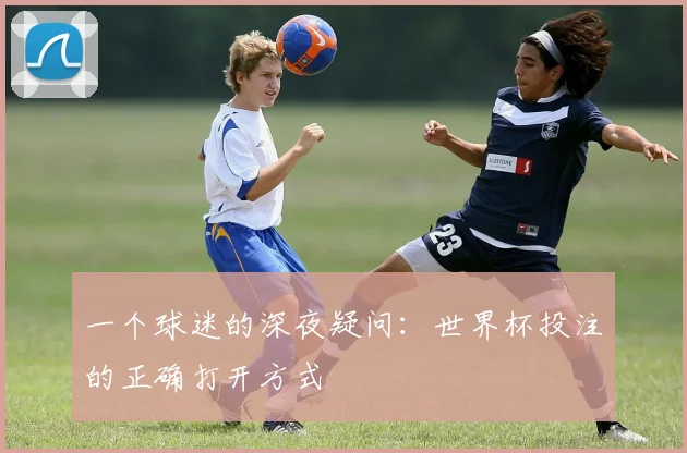 一个球迷的深夜疑问：世界杯投注的正确打开方式